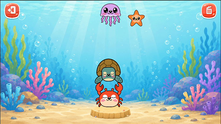 Animal Tower: Calm Stacking screenshot 2